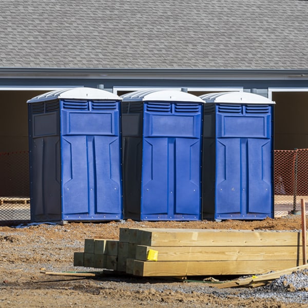 are there any restrictions on what items can be disposed of in the portable restrooms in Waskom